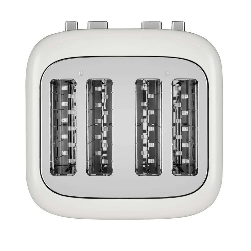 KitchenAid 4 Slice Toaster - Porcelain White image number 3